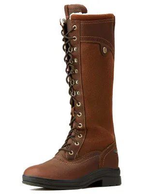 30% OFF - ARIAT Wythburn Tall Boots - Womens Waterproof Insulated - Dark Brown UK 7.5