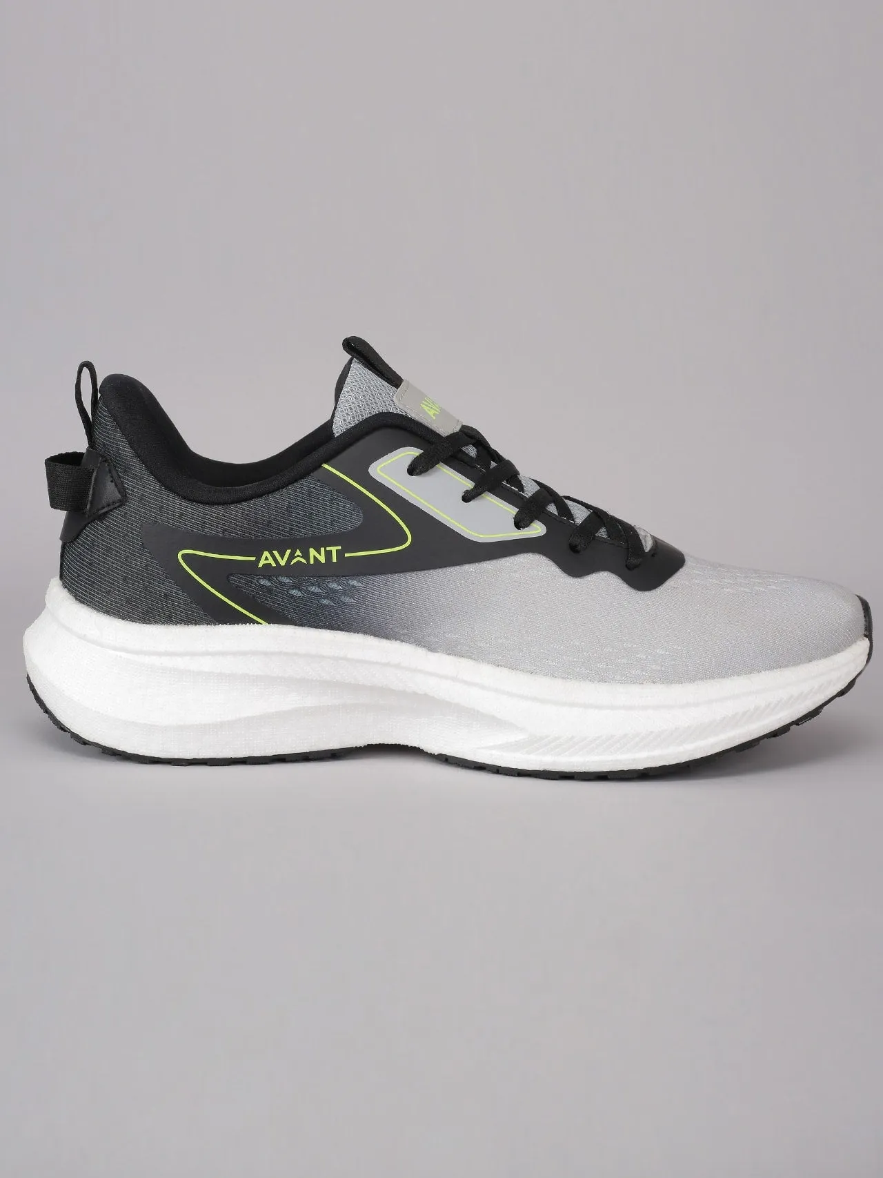 Avant Men's Punch Running Shoes - L.Grey/Black