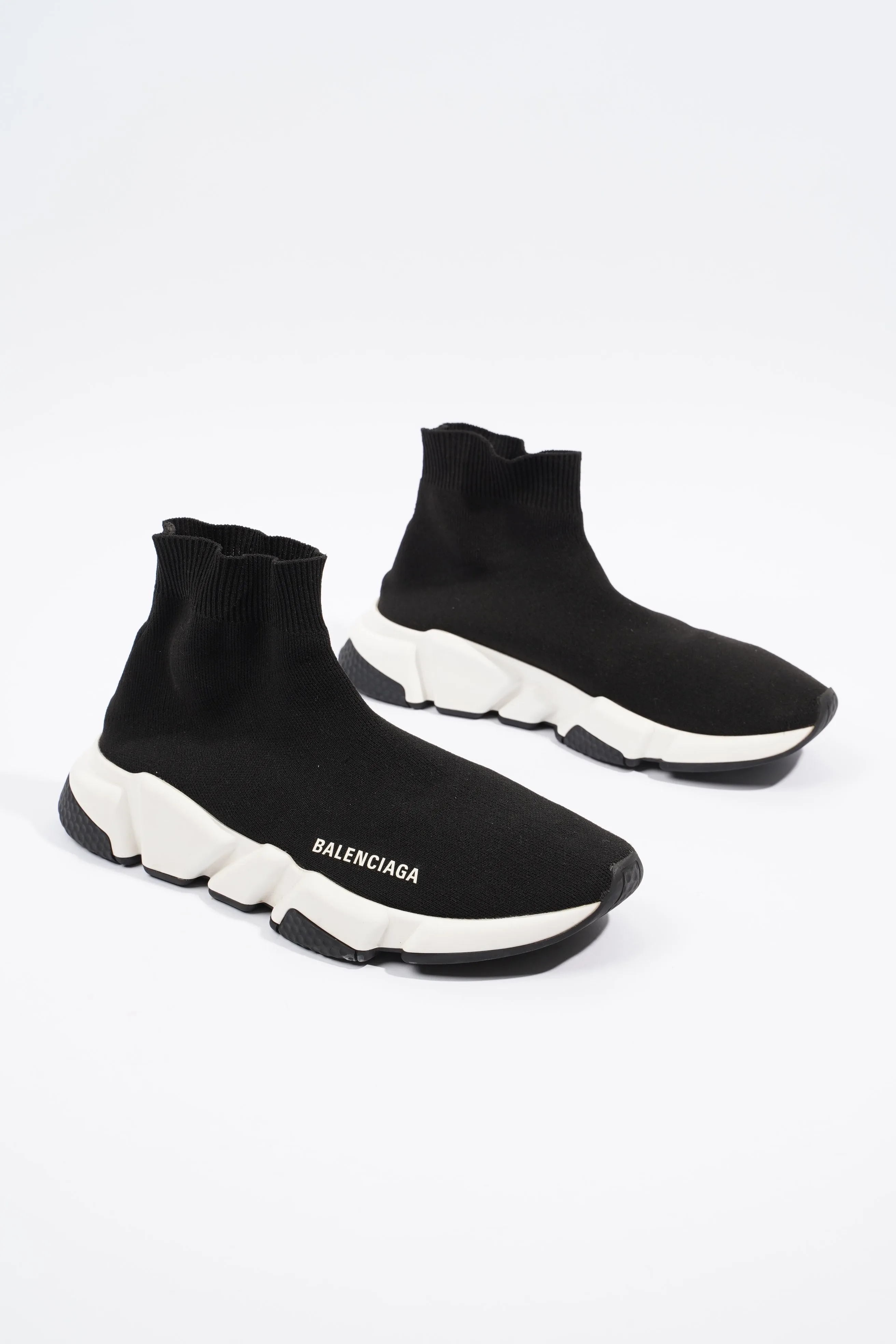 Balenciaga Womens Speed Black / White EU 39 / UK 6