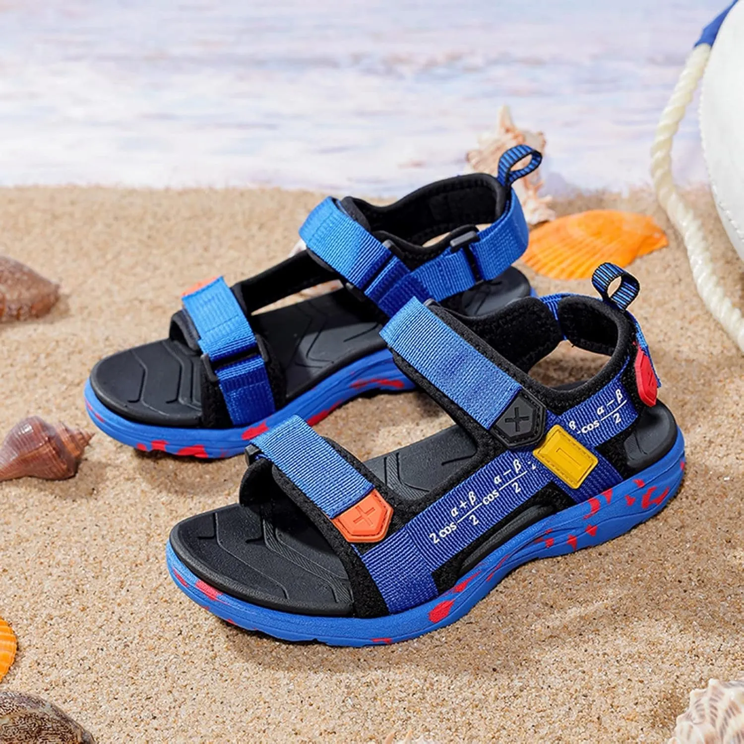 Boys Hiking Sandals Toddler Kids Summer No Slip Rubber Sole Outdoor Athletic Sport Casual Shoes Lightweight Sneaker