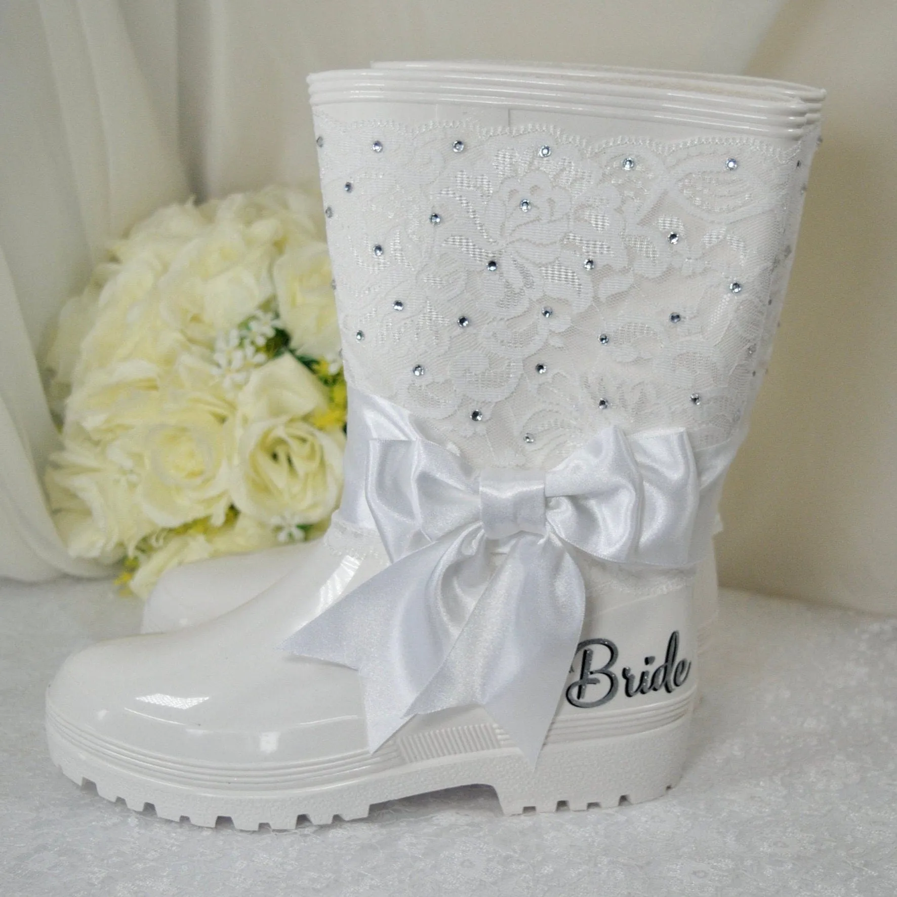 Bridal Wellies
