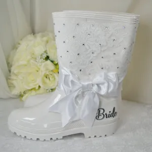Bridal Wellies