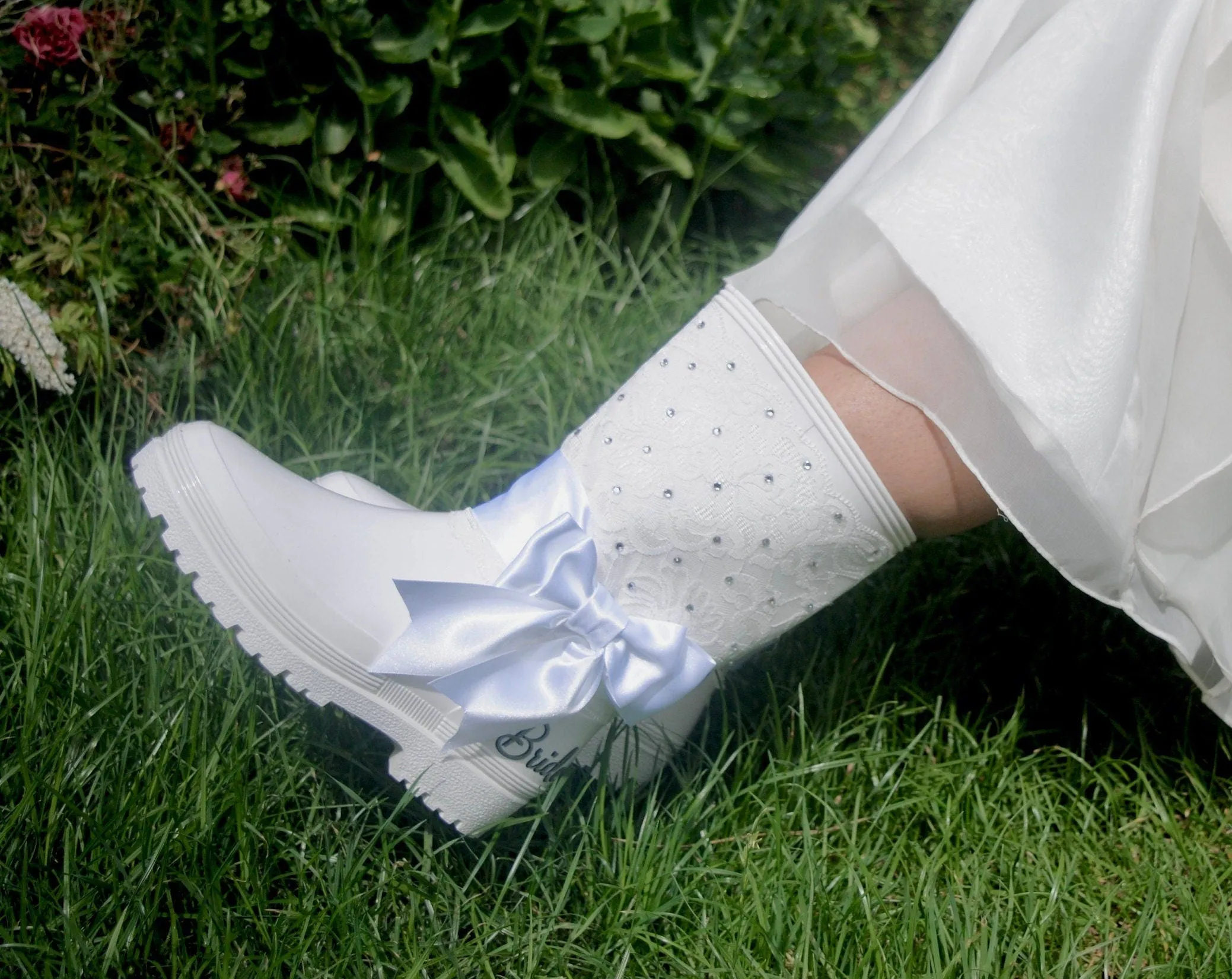 Bridal Wellies