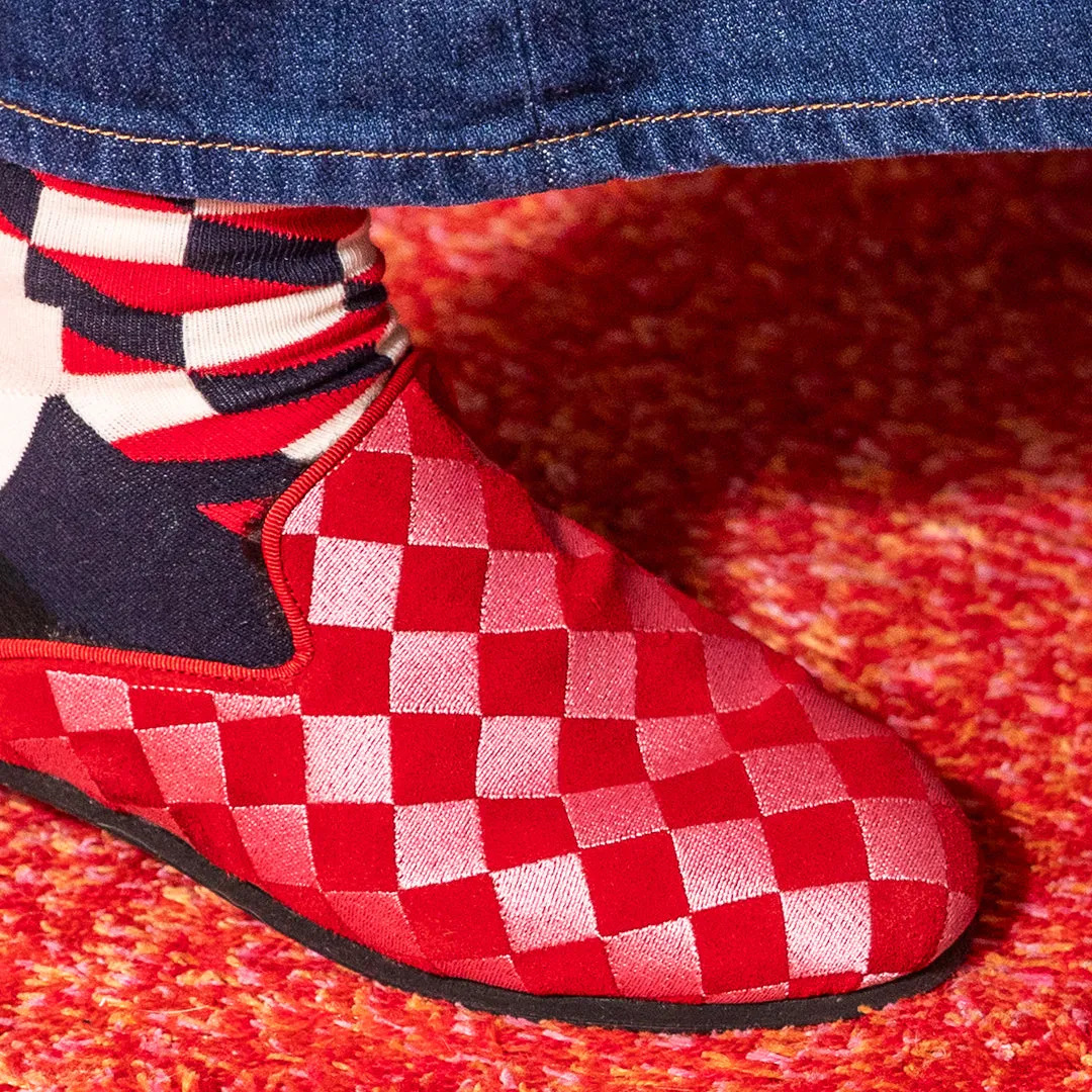 Candy Chess slippers - 50%