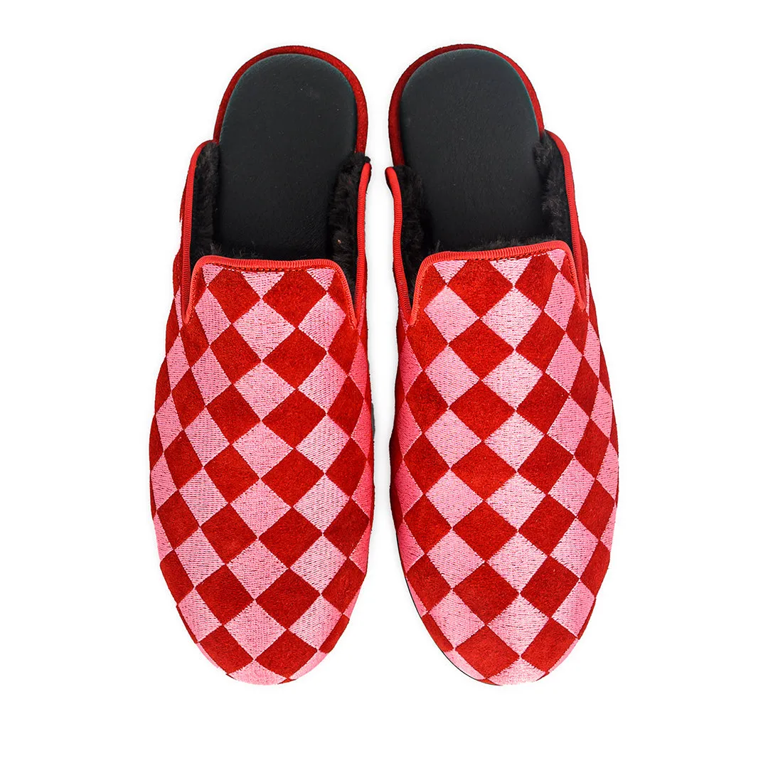 Candy Chess slippers - 50%