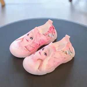 Casual Elsa Princess Print Shoes