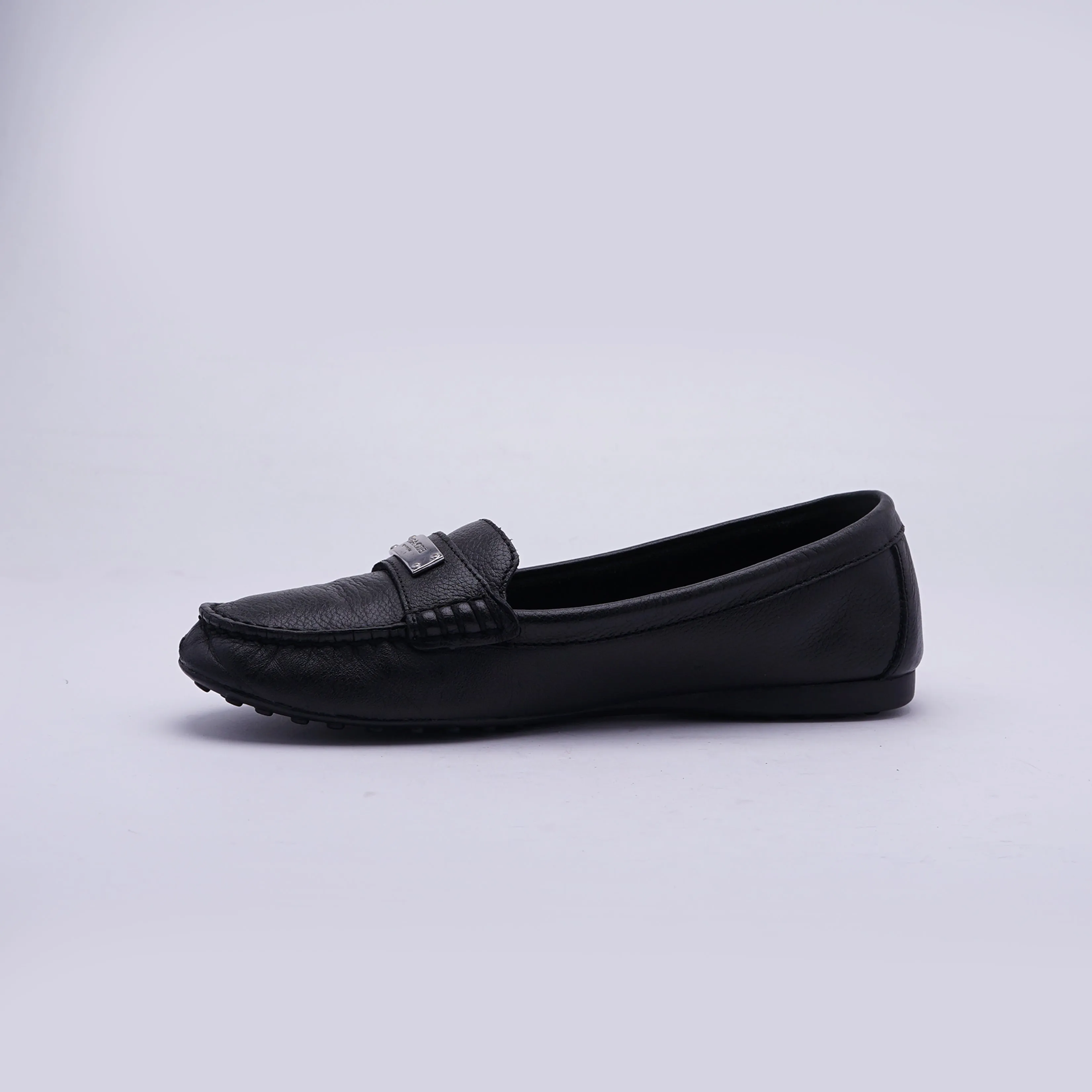 Coach Women's Fredrica Pebbled Leather Loafer