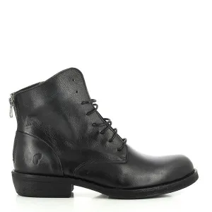 Felmini C096 Black Lace-Up Boots