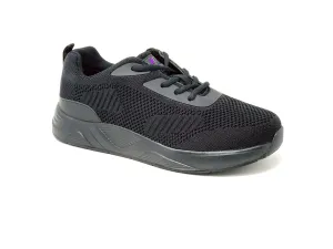 FITec 9710 Black - Men's Knitted Walking Comfort Shoe