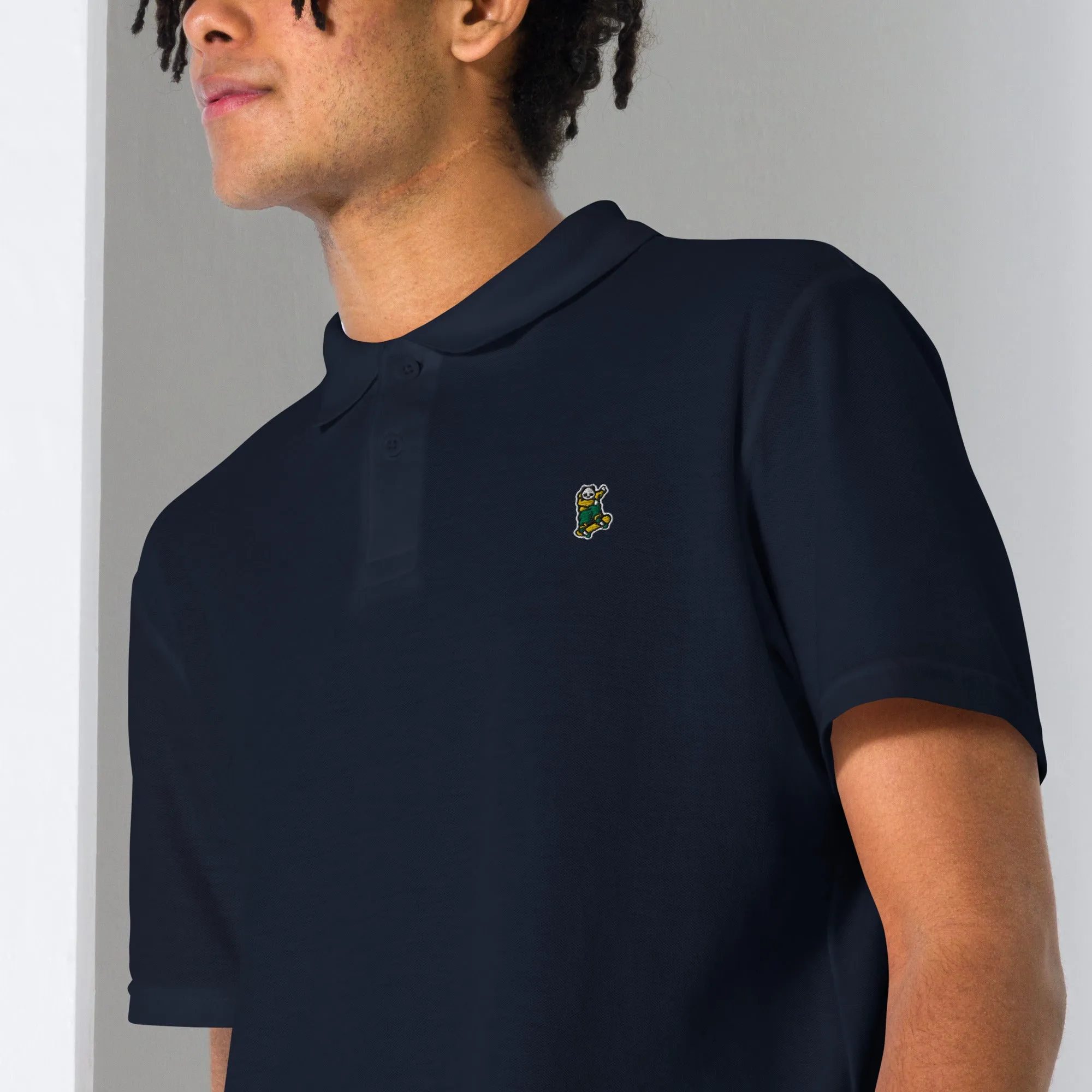 Johnny Xtreme (Skateboarding 2.0) Embroidered Unisex Polo