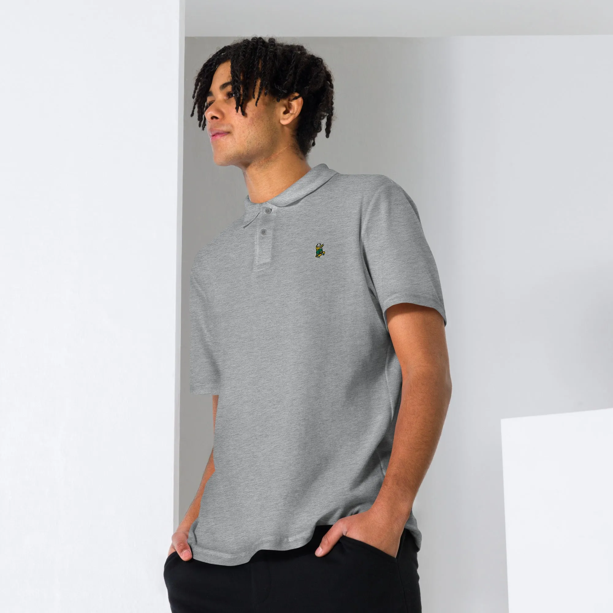 Johnny Xtreme (Skateboarding 2.0) Embroidered Unisex Polo