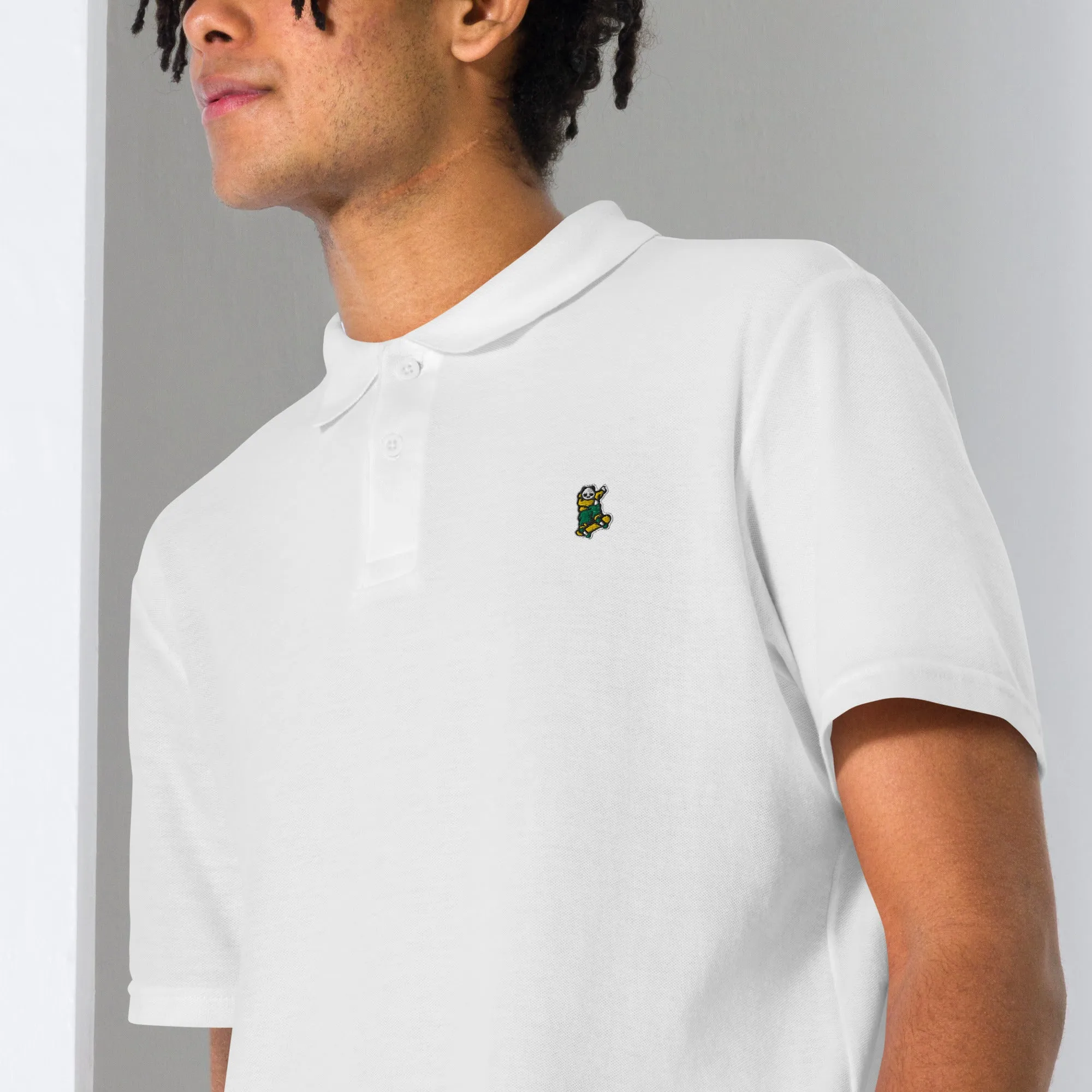 Johnny Xtreme (Skateboarding 2.0) Embroidered Unisex Polo