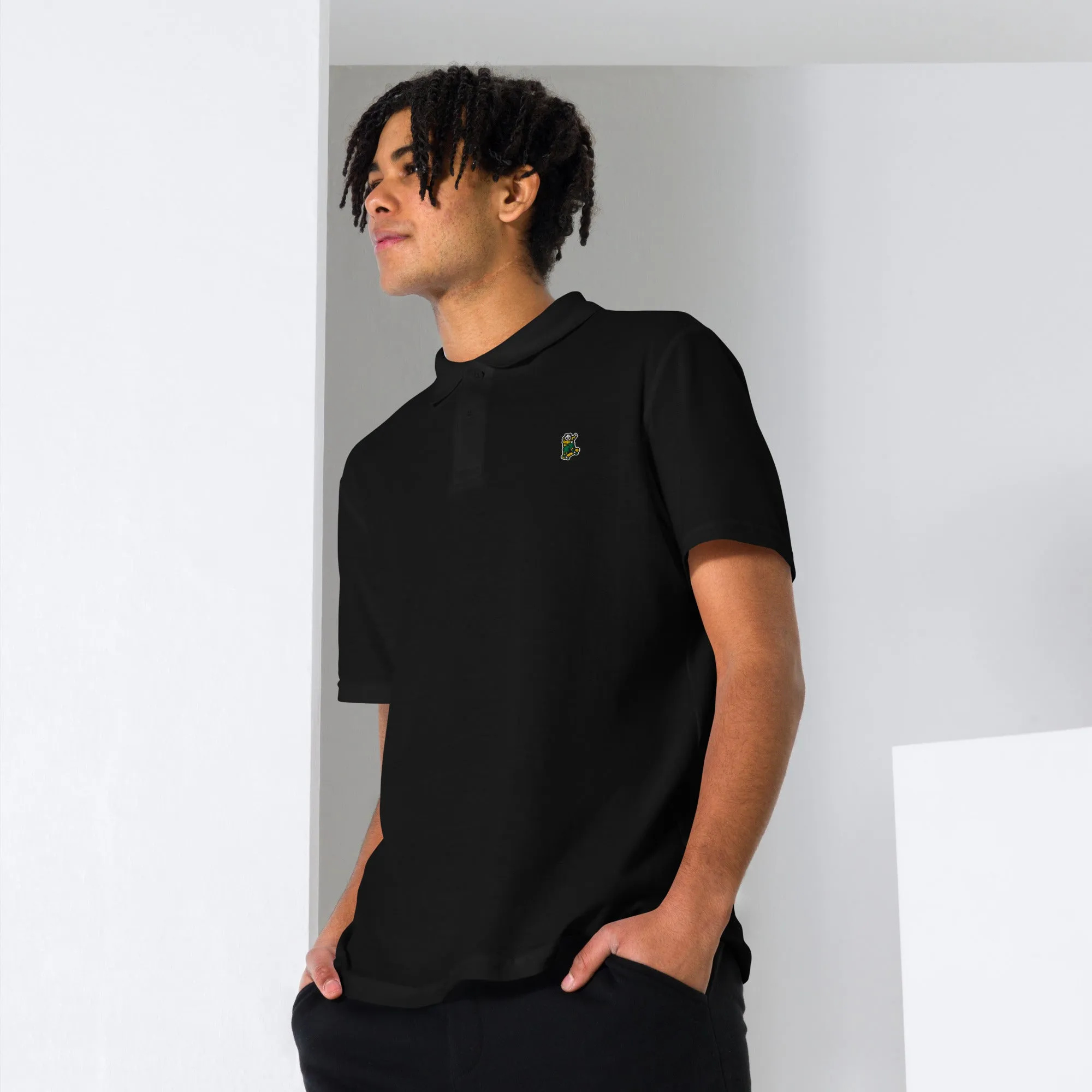 Johnny Xtreme (Skateboarding 2.0) Embroidered Unisex Polo