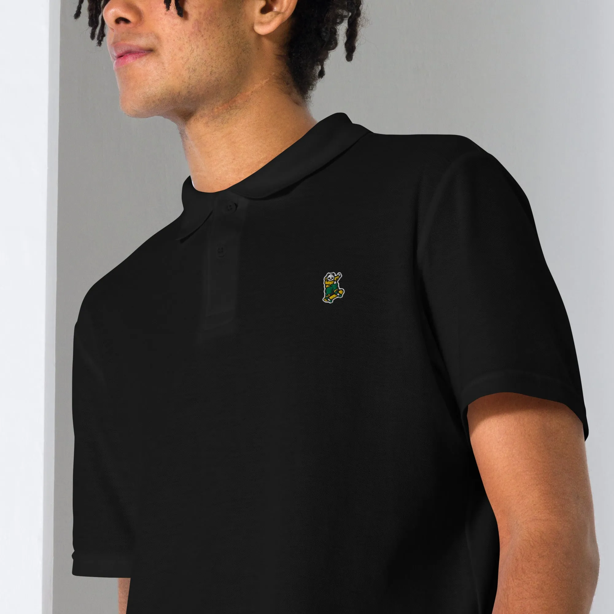 Johnny Xtreme (Skateboarding 2.0) Embroidered Unisex Polo