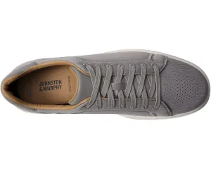Johnston & Murphy Daxton Knit Lace-Up Sneakers, Gray