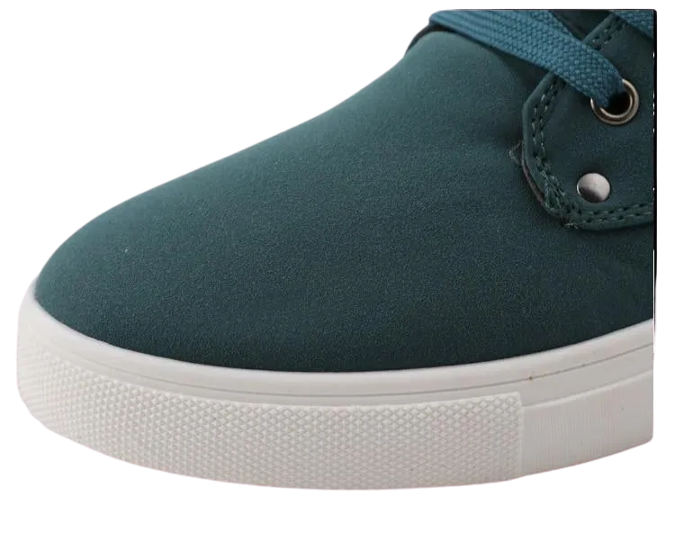 Men Casual High Ankle Canvas Shoes