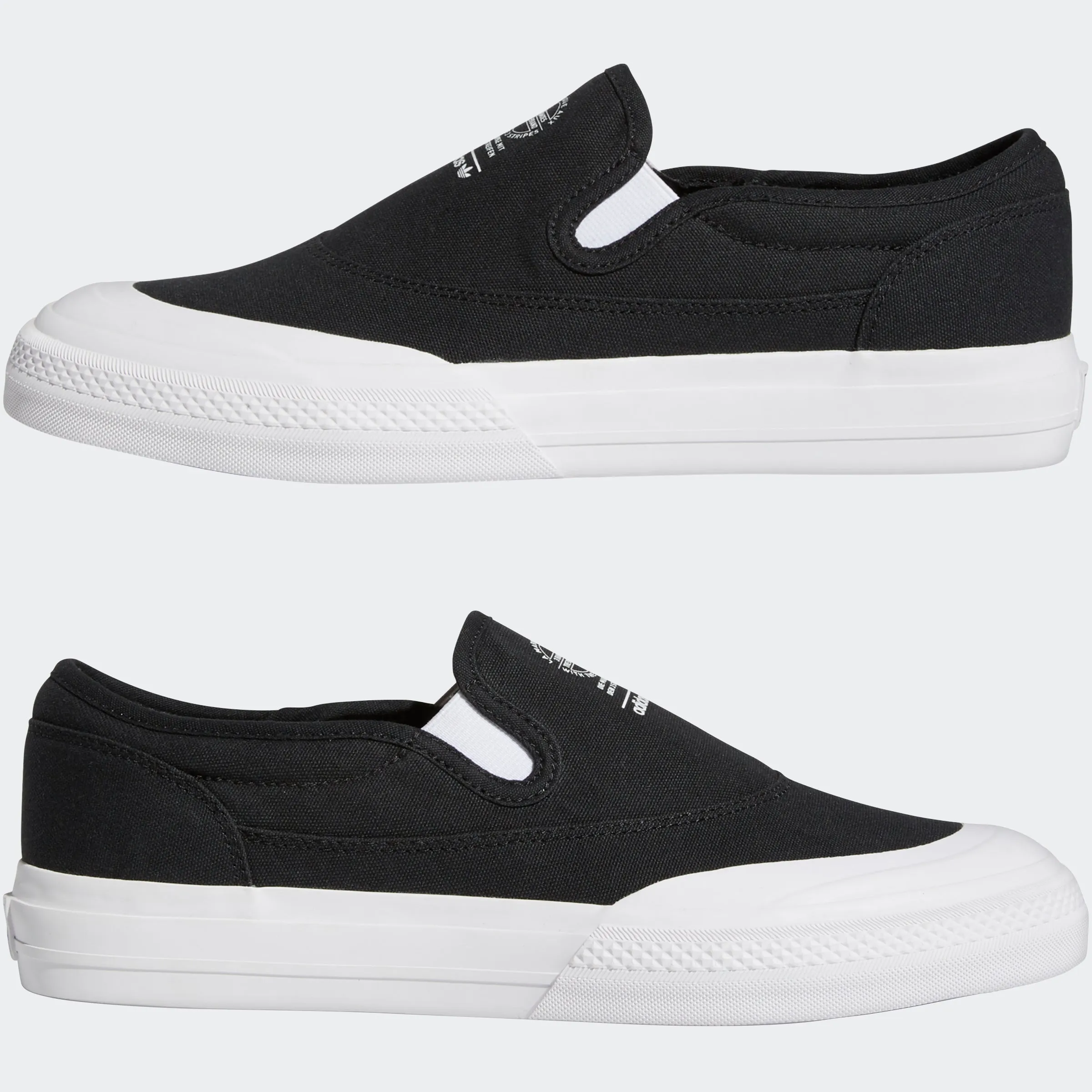 Men's adidas Originals Nizza RF Slip Shoes Black