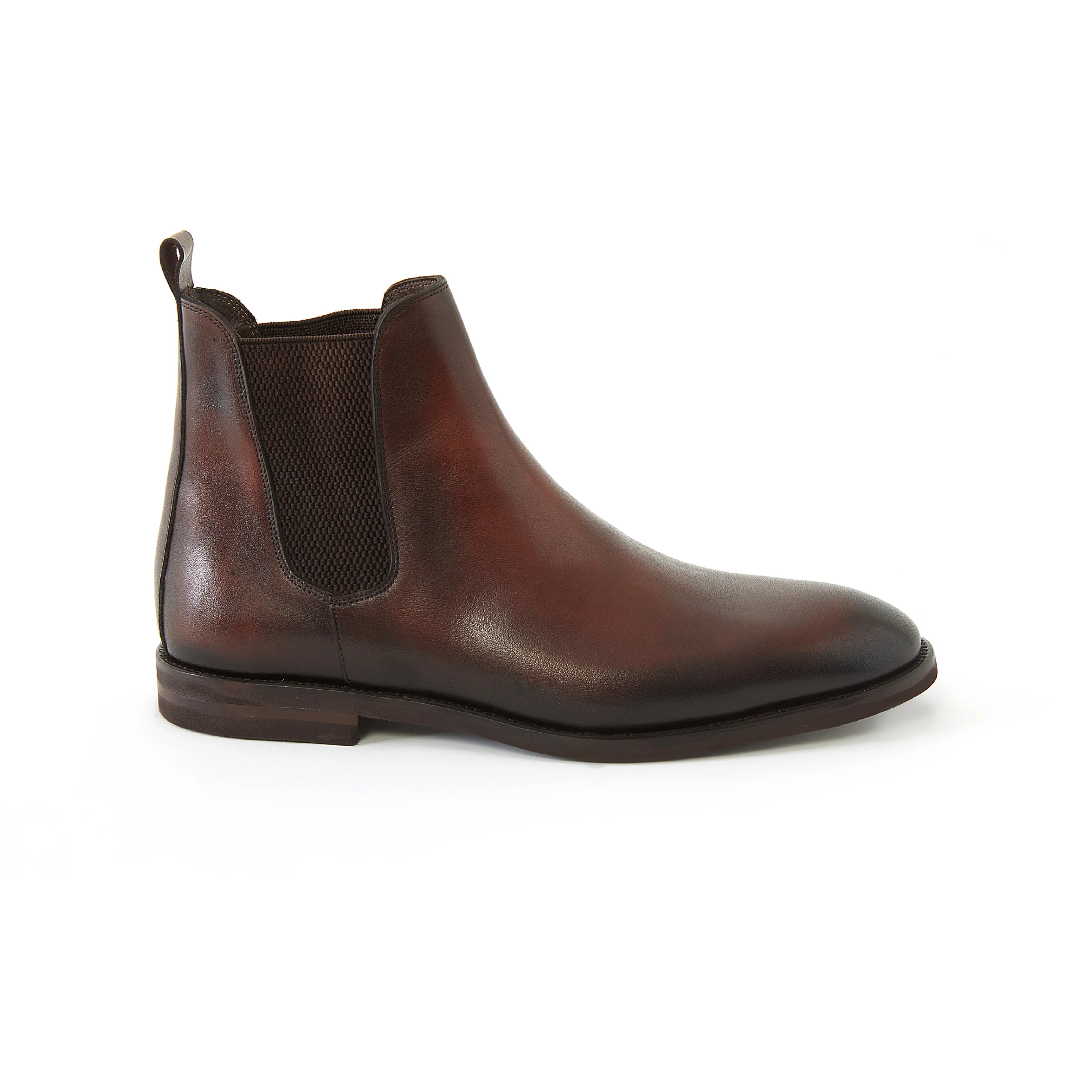 Men's Calf Leather Handmade Chelsea Boots M10003