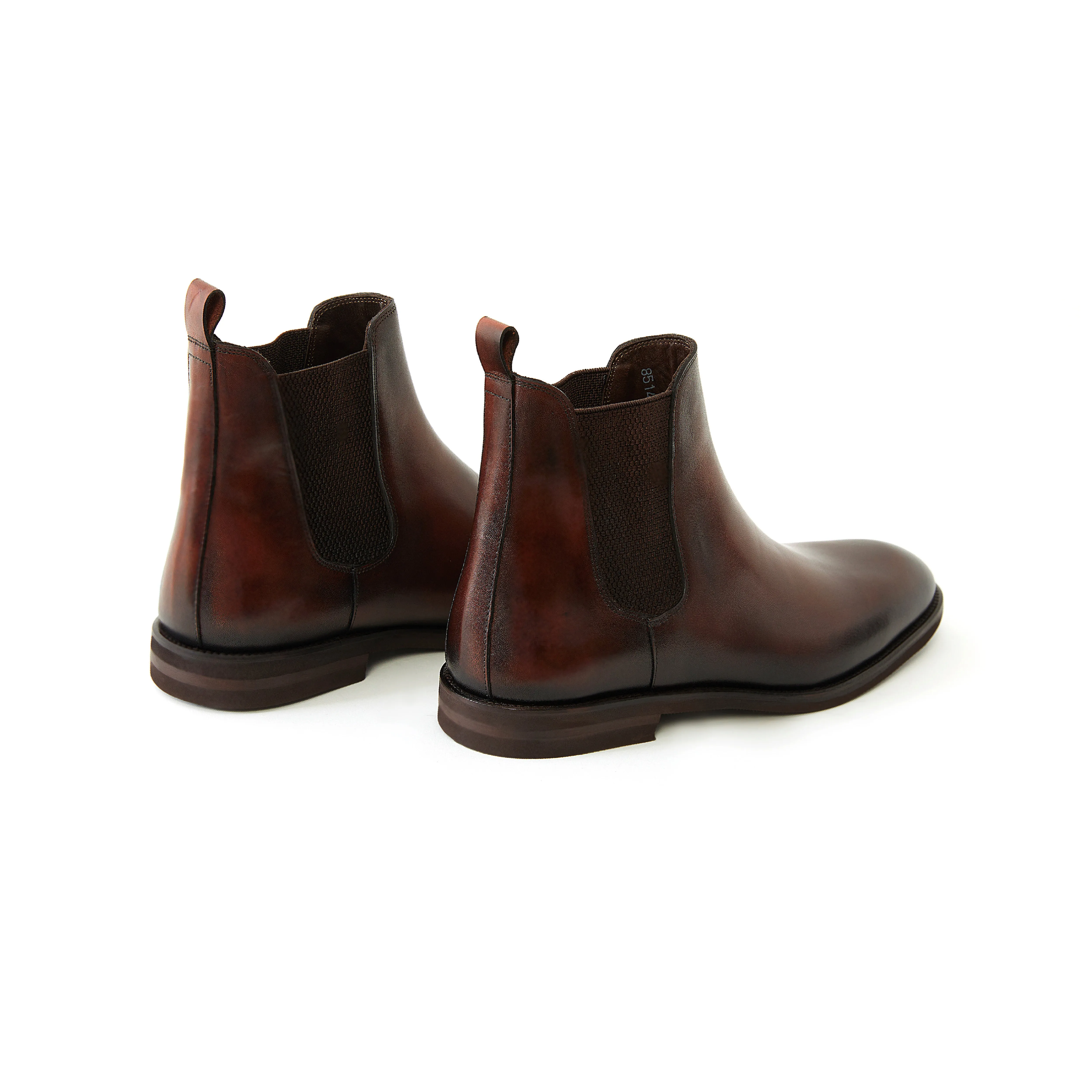 Men's Calf Leather Handmade Chelsea Boots M10003