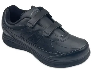 New Balance MW577VK 4E Men's Velcro Walking Shoes In Black