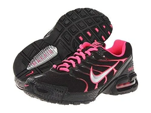 Nike Women's Air Max Torch 4 Running Shoe Black/Metallic Silver/Pink Flash Size 8.5 M US❗️Ships Directly from