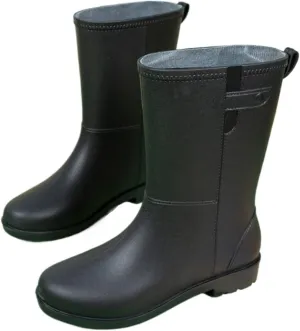 Outdoor Work Booties Women's Mid Tube Rain Boots Summer Non Slip Waterproof Outdoor Water Shoes Outdoor Gardening Work