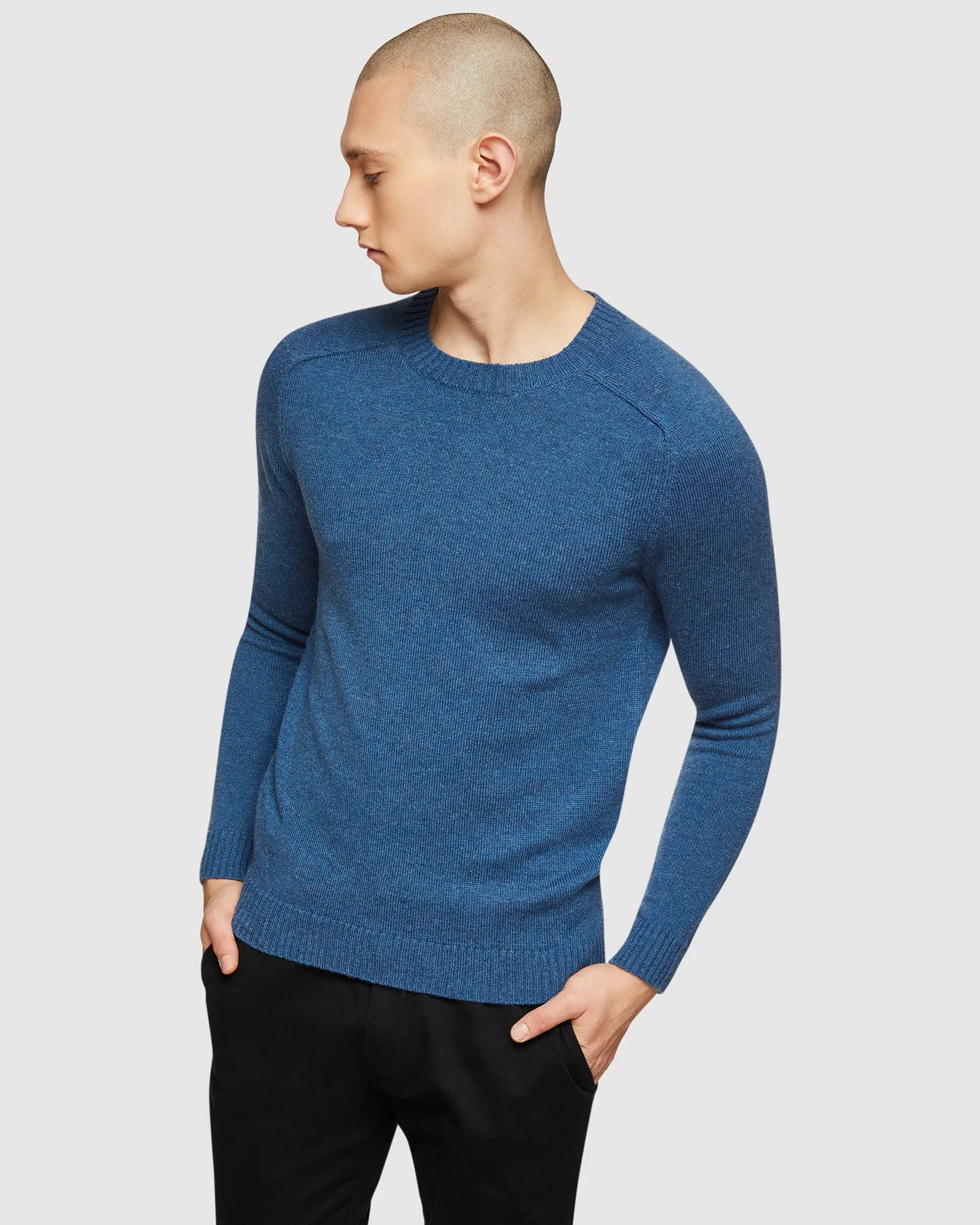 Ritchie Crew Neck Lambswool Knit
