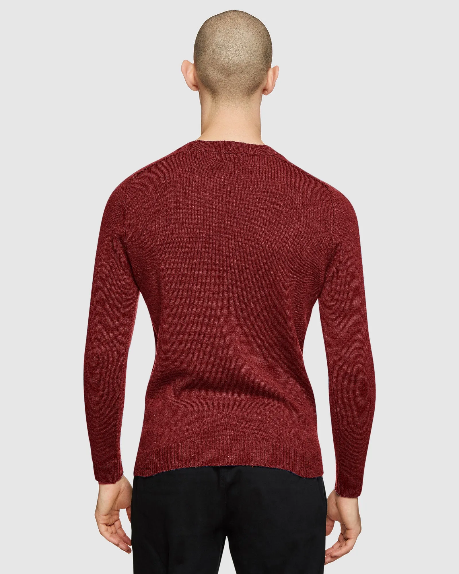 Ritchie Crew Neck Lambswool Knit