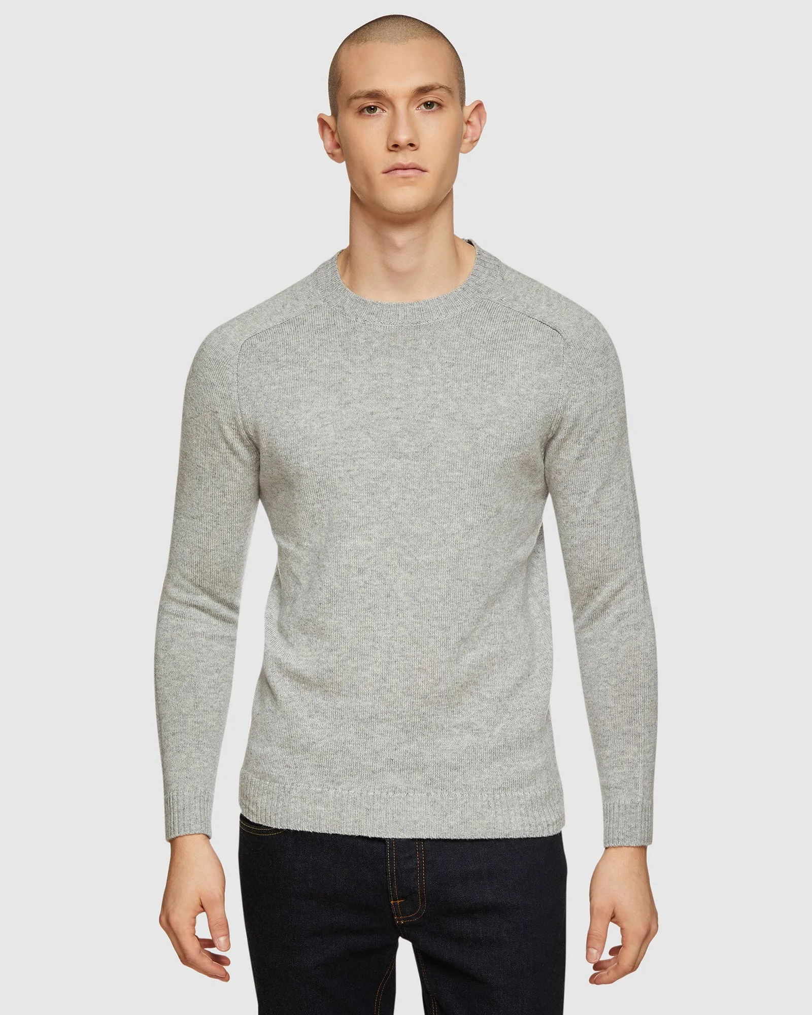 Ritchie Crew Neck Lambswool Knit