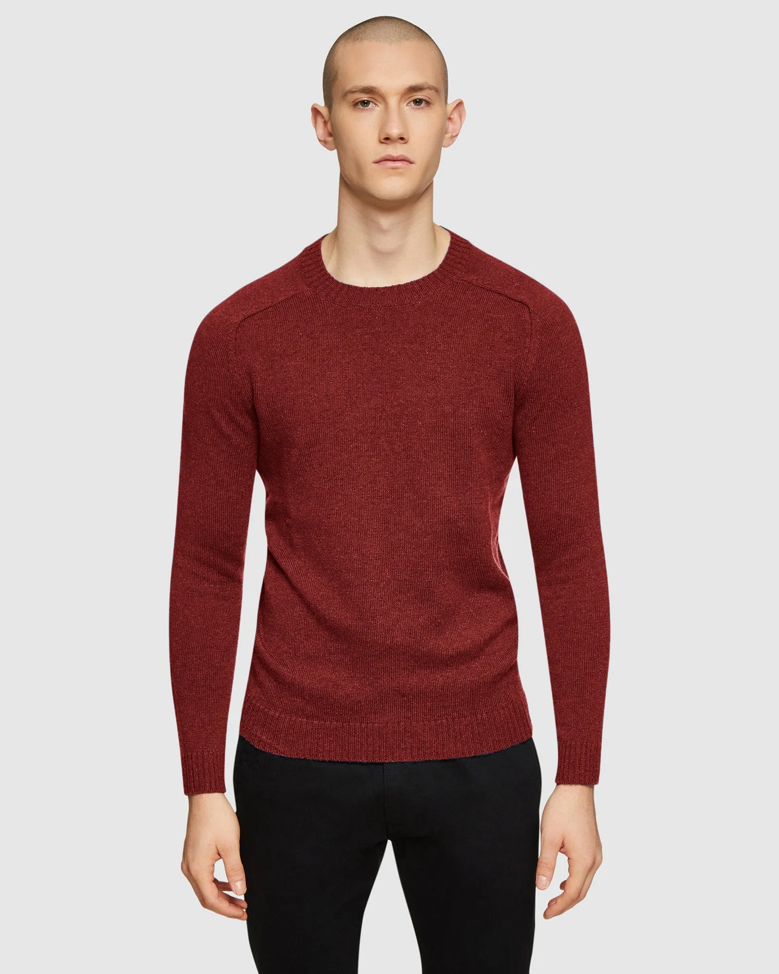 Ritchie Crew Neck Lambswool Knit