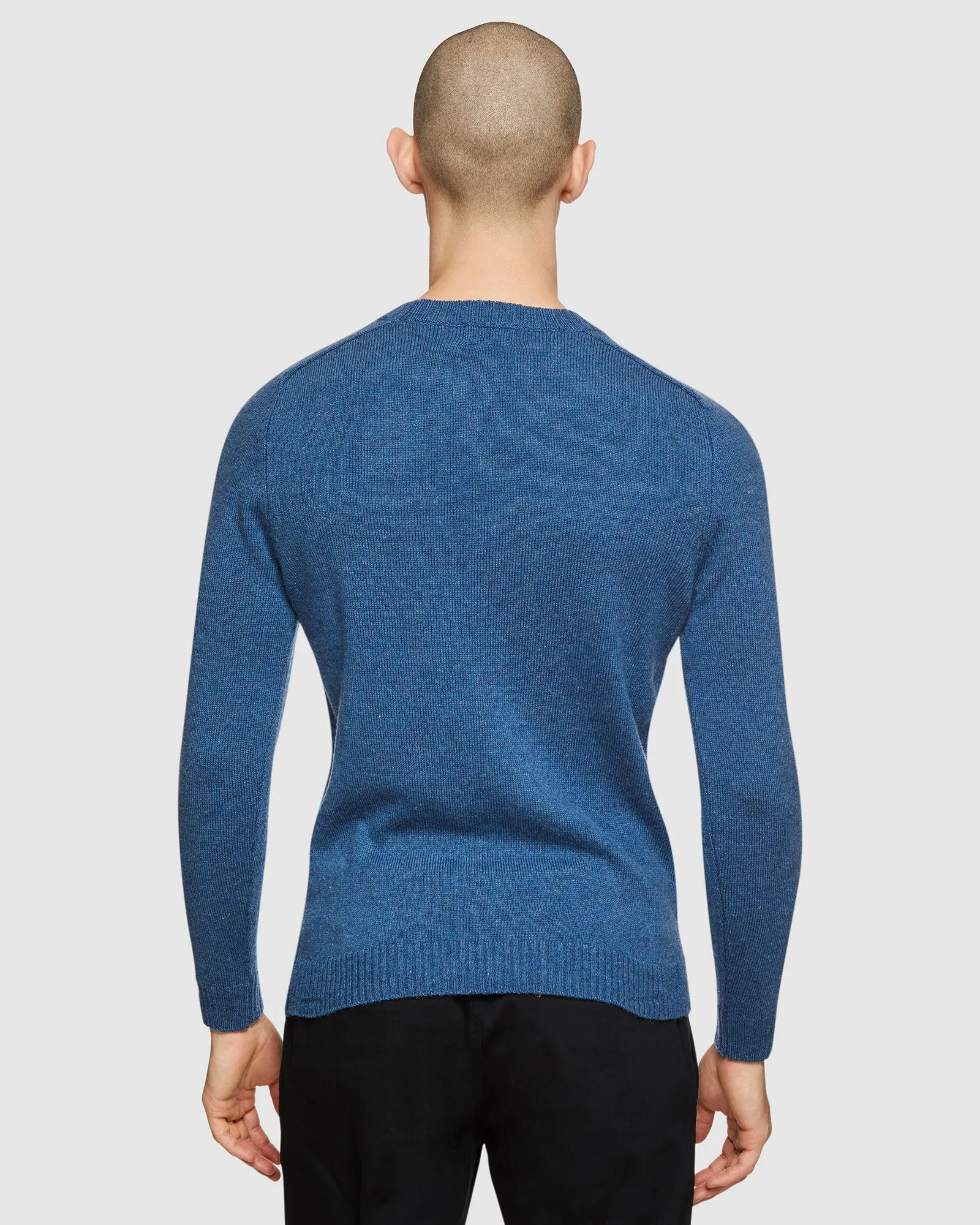 Ritchie Crew Neck Lambswool Knit