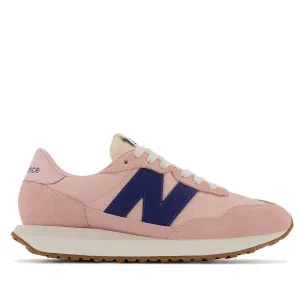 Scarpe Donna NEW BALANCE Sneakers 237 in Suede e Nylon colore Pink Haze e Moon Shadow