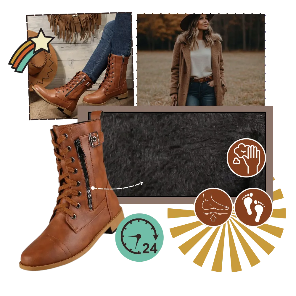 Stylish Non-Slip Walking Boots