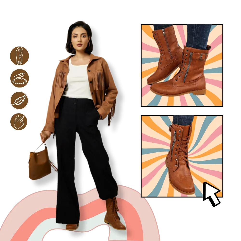Stylish Non-Slip Walking Boots