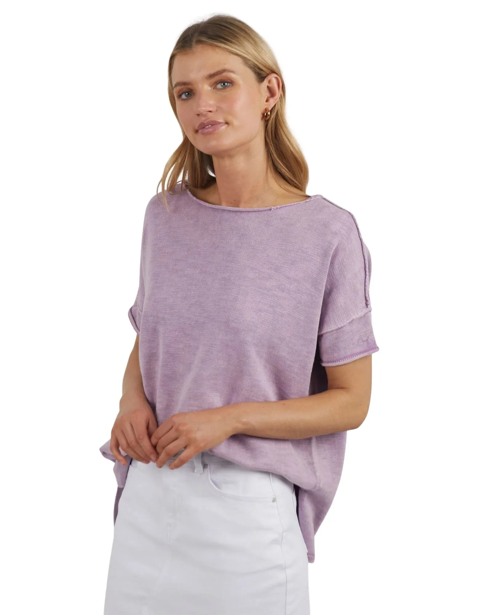 Tahlia Tee Knit - Lavander