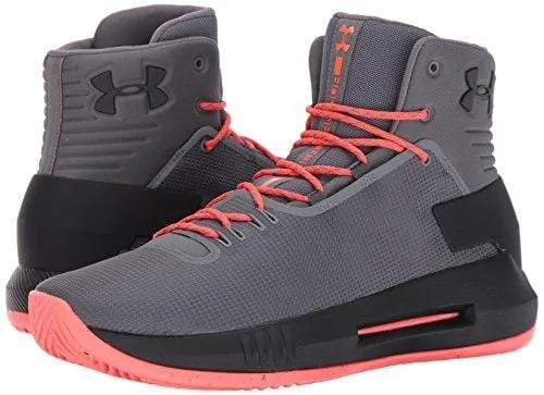 Under Armour Men's Drive 4 Basketball Shoe, (040)/Graphite, 8.5