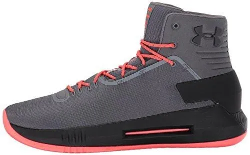 Under Armour Men's Drive 4 Basketball Shoe, (040)/Graphite, 8.5