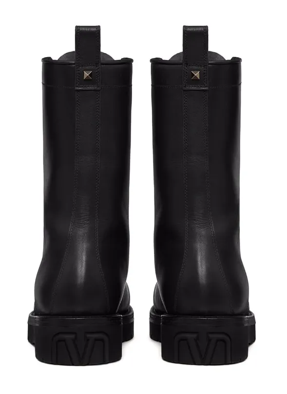 Valentino Garavani XCOMBAT leather boots