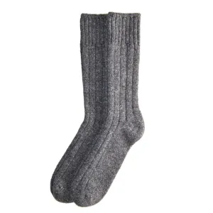 Wool Silk Boot Sock